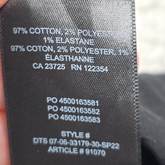 Aritzia Wilfred Free Melina Jeans Womens 14 Black High‎ Rise Straight NWT - Picture 7 of 14